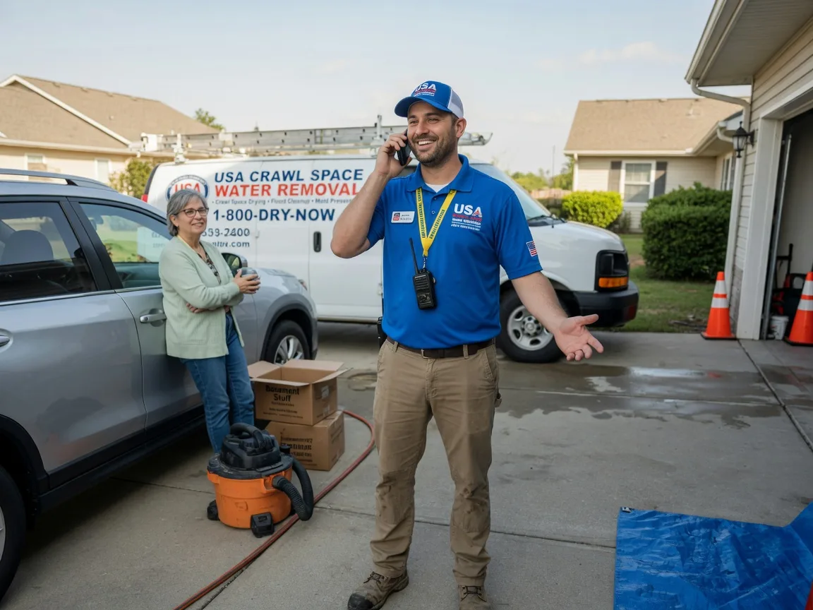 Crawl Space Water Removal Alma, GA FAQs